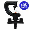 Image de Lot De 50 Arroseur D'Irrigation Type G 180 Degrés Pendaison - Micro Arroseur Buse Jardin. Portée De 2 À 2,5 Mètres
