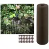 Image de Suinga - Maille Plastique Carré 0.5 X 0.5 Cm, Marron 1 X 5 M, Clôture Artificiel Pour Terrasses, Balcons Ou Jardins