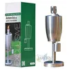 Image de Torche De Jardin Exclusive En Acier Inox 27 Cm - Durent Toute La Nuit - Fermeture Anti-fuite