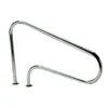 Image de No Brand - Rampe Piscine Inox Main Courante Rail Barre D'Appui De Piscines Tube Avec Housse Poignée 125x80 Cm