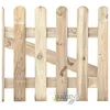 Image de Suinga   Porte Jardin En Bois Traité 120 X 100 Cm   Résistante Aux Intempéries   Installation Facile   Épaisseur 1,8 Cm