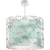 Image de Lampe Suspendue Chambre D'Enfant Clouds Turquoise Avec Du Blanc - 41412mh