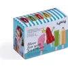 Image de Lékué Moule à glace set de 4 Twister, pied, stylo, fusée