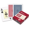 Image de Fournier   818 Cartes à Jouer Poker Index Jumbo (Rouge / Bleu)