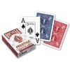 Image de Vélo   Cartes à jouer Prestige Jumbo Poker (Rouge / Bleu)