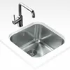 Image de Evier Sous Plan 1 Cuve 40x40cm Teka - 10125005