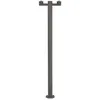 Image de Faro Structure - Lampadaire Extérieur À 2 Ampoules Gris Foncé - Base Seulement Ip44, E27