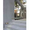 Image de Applique murale encastrée extérieure à LED SEDNA-2 IP65 Gris foncé