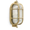 Image de Faro Barcelona - Cabo Led 1xE27 A60 Applique ou plafonnier - Applique murale, laiton et cristal, ampoule non incluse