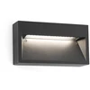 Image de Lampe LED d'extérieur en saillie PATH 3000K IP44 gris foncé