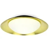 Image de Plafonnier LED SIDE 15W noir, doré