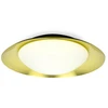 Image de Plafonnier LED SIDE 20W noir, doré