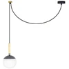 Image de Ma suspension H35 grise 1 ampoule