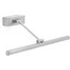 Image de Lampe à tableau LED MAGRITTE-2 8W nickel mat