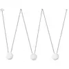 Image de Suspension MINE SPACE 3 flammes blanc