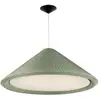 Image de Faro Barcelona - Faro Hue-in - Grande Suspension De Plafond À 4 Ampoules Vert Olive, E27