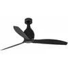 Image de Faro Barcelona - Ventilateur De Plafond Faro Mini Eterfan Noir Mat 3 Pales Avec Moteur Dc