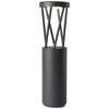 Image de Lampe d'allée LED Twist 10W 3000K IP65 gris foncé
