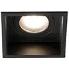 Image de Hyde Lampe Encastrable Au Plafond Noir De Faro 40117