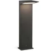 Image de Lampe de socle solaire LED SOLEIL IP54 gris foncé