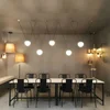 Image de suspension à 5 lampes Mine Space blanc