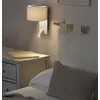 Image de Applique murale Fold avec spot de lecture LED