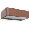 Image de Faro 71309, Éclairage mural pour l'extérieur, couleur rouille, aluminium, IP65, I, 10 W