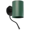 Image de Faro Guadalupe - Lampe De Lecture Applique Murale Noir, Vert, E27