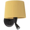 Image de SAMBA Applique intérieure avec lecteur noir/soie polyester jaune 64309-36
