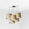 Image de SAMBA Lampe à suspendre noir/vert 5L 64314-46-5L