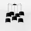 Image de Faro Conga Noir Lampe à suspendre Lamp Ø500*350*Ø450 Noir Lamps