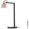 Image de Lampe de table VENICE E27 15W Acier noir satiné, céramique rose H:57.5cm dimmable