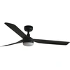 Image de Ventilateur De Plafond Dc Punt Noir Avec Led