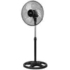 Image de Ufesa 84105332, ventilateur domestique à lamelles, noir, couloir, 40 cm, 90°, touches