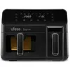 Image de Friteuse à air chaud UFESA STORM 9L, double chambre, noir 2700 W