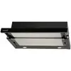 Image de CATA Hood TF 2003 600 GBK Télescopique, classe d'efficacité énergétique C, largeur 60 cm, 390 m³/h,mécanique, LED, verre noir