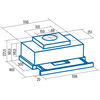 Image de CATA TFH6630WH Wall-mounted White 575 m³/h