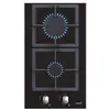 Image de CATA SCI 3002 BK Black Built-in 30 cm Gas 2 zone(s)