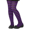 Image de Collants RayÃ©s Violets - Halloween - Enfant