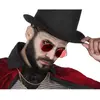Image de Lunettes rondes rouges - Adulte