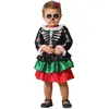 Image de DÃ©guisement Squelette Mexicain - BÃ©bÃ© fille