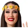 Image de Coiffe des fleurs jaune - femme