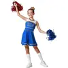 Image de DÃ©guisement Cheerleader Bleu - Fille