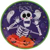 Image de Assiette en carton Halloween x6 - 23 cm