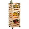 Image de Resserre à légumes en pin 30x38x90cm - Astigarraga - EV3CAR.99 -