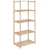 Image de Astigarraga - Etagere Lamellee Nature 5 Etageres Fond 40cm .