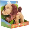Image de Creaciones Llopis Anda Et Chien Aboyant Avec Câble-teddy Mis En Scène 22 Cm Marron Marron One Size