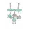 Image de Accroche-porte peluche vert chien 25cm