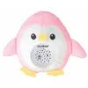 Image de Peluche musicale Projecteur Pingouin rose