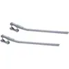 Image de Sauvic : corde à linge réglable et pliable avec rail, couleur argent Argent, taille unique